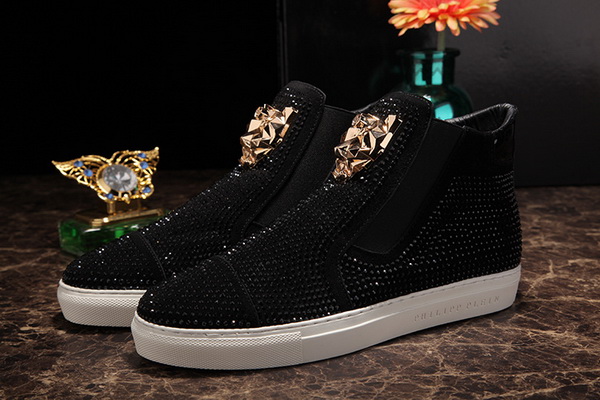 PhiliPP Plein High-Top Fashion Men Shoes--058